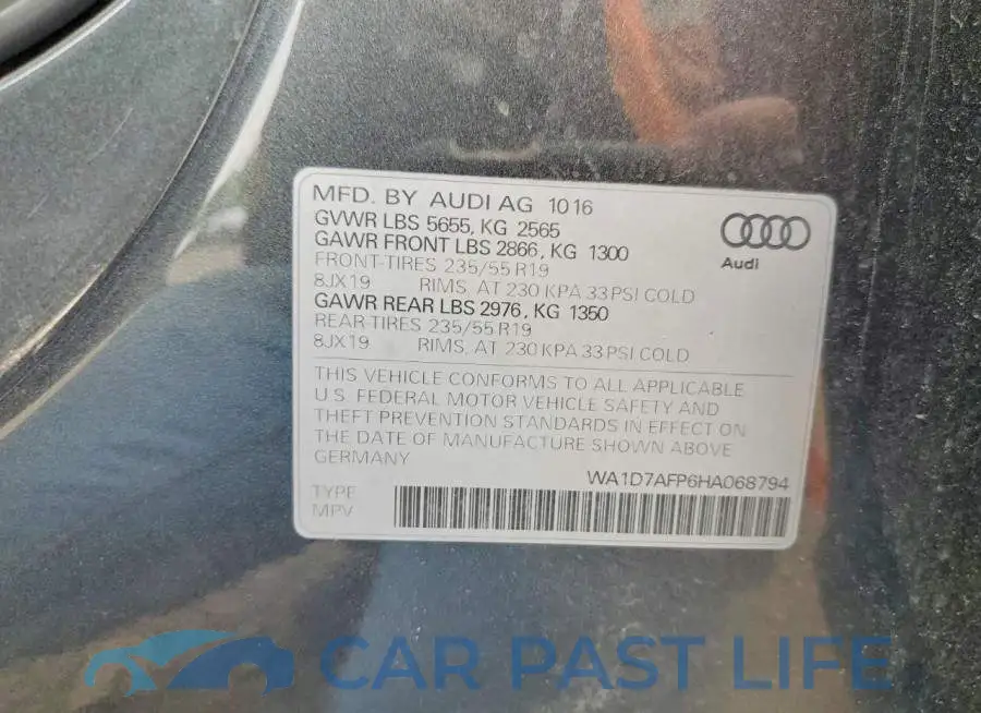 WA1D7AFP6HA068794# 14
