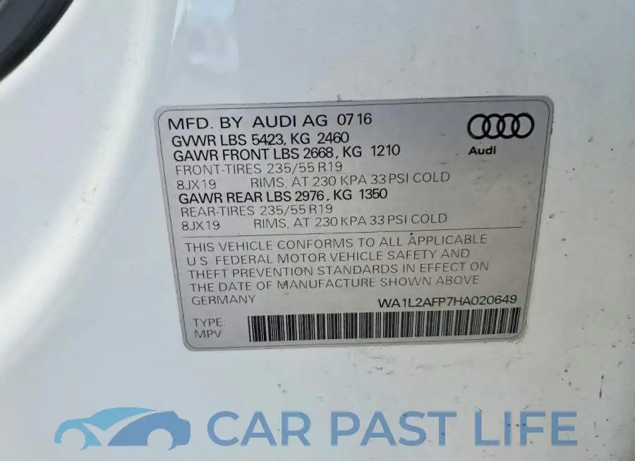 WA1L2AFP7HA020649# 13
