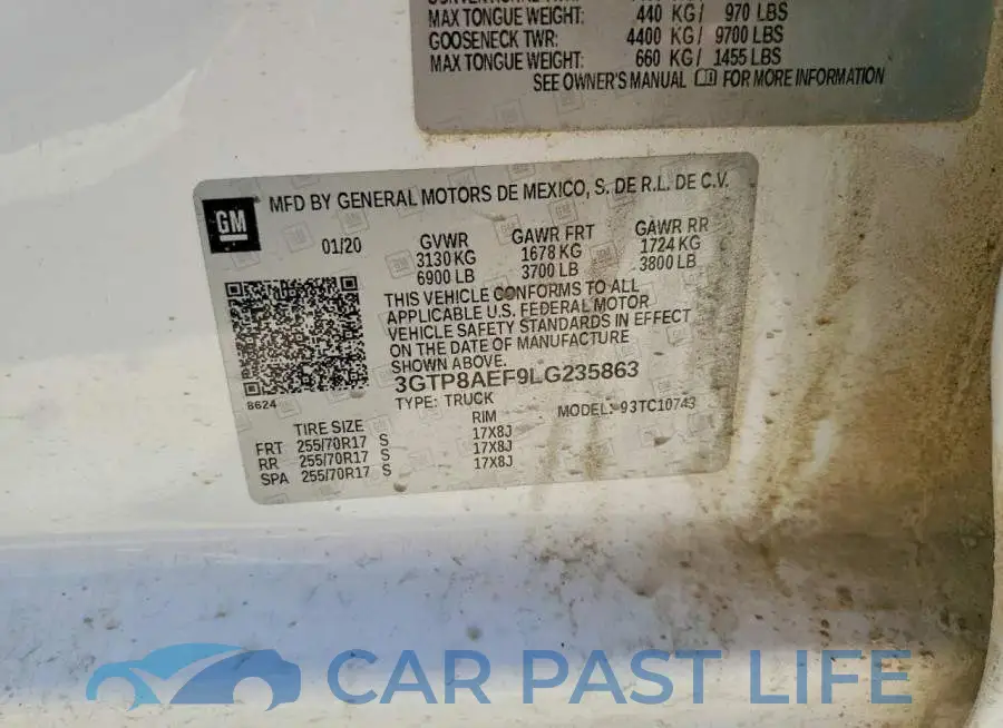 3GTP8AEF9LG235863# 12