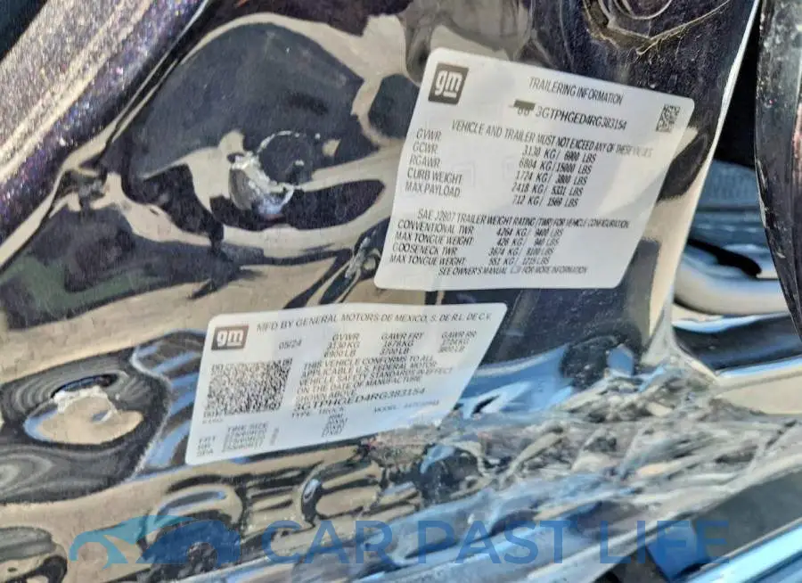 3GTPHGED4RG383154# 12
