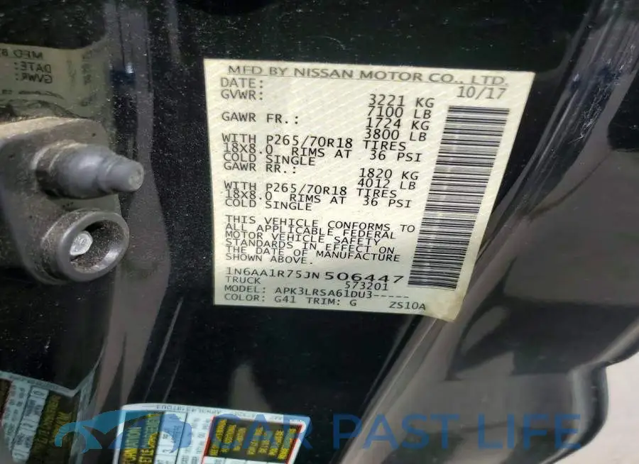 1N6AA1R75JN506447# 13