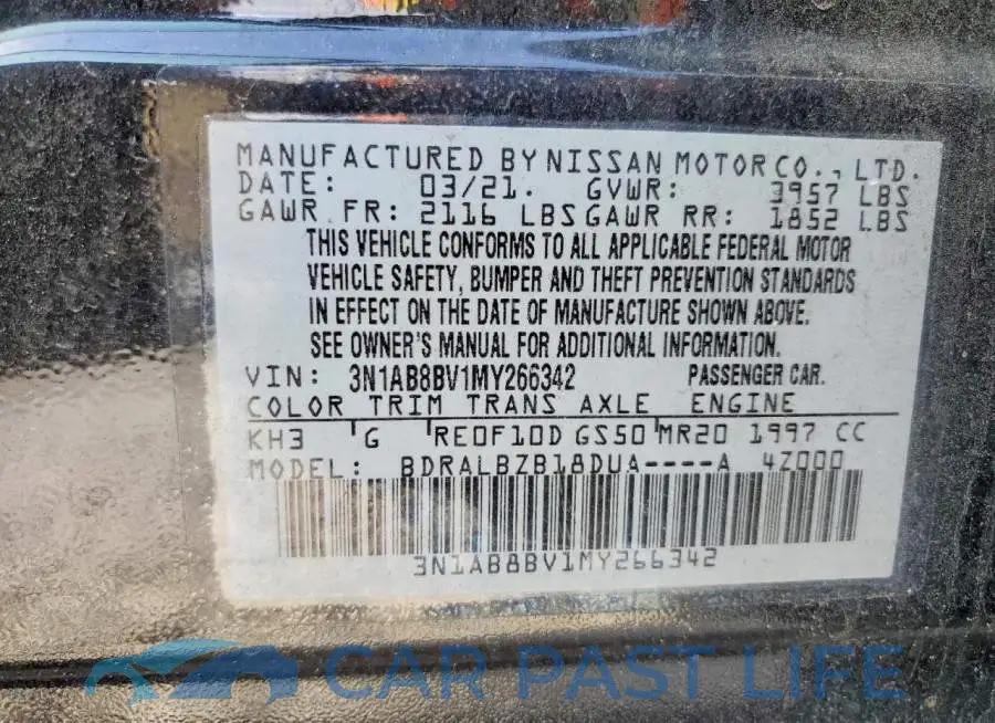 3N1AB8BV1MY266342# 13