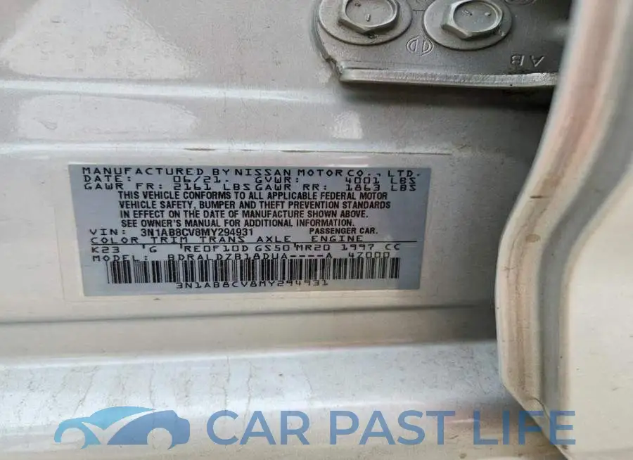 3N1AB8CV8MY294931# 12