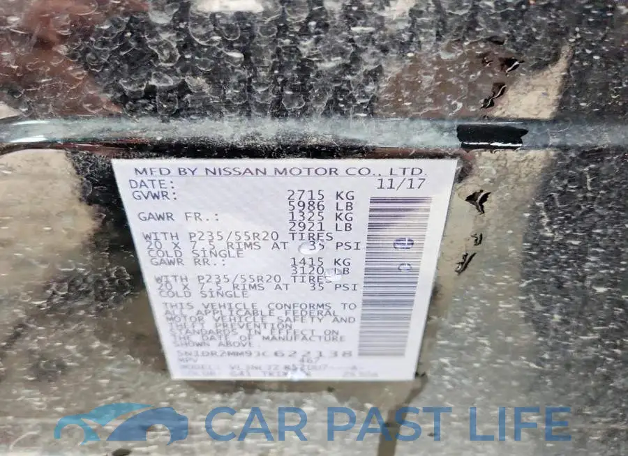 5N1DR2MM9JC622138# 13