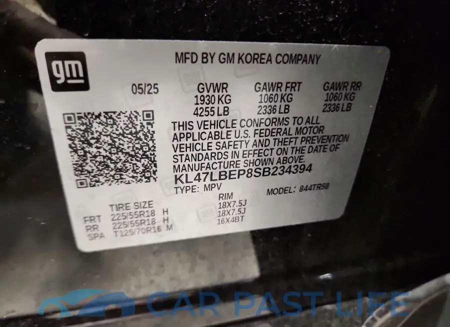 KL47LBEP8SB234394# 14