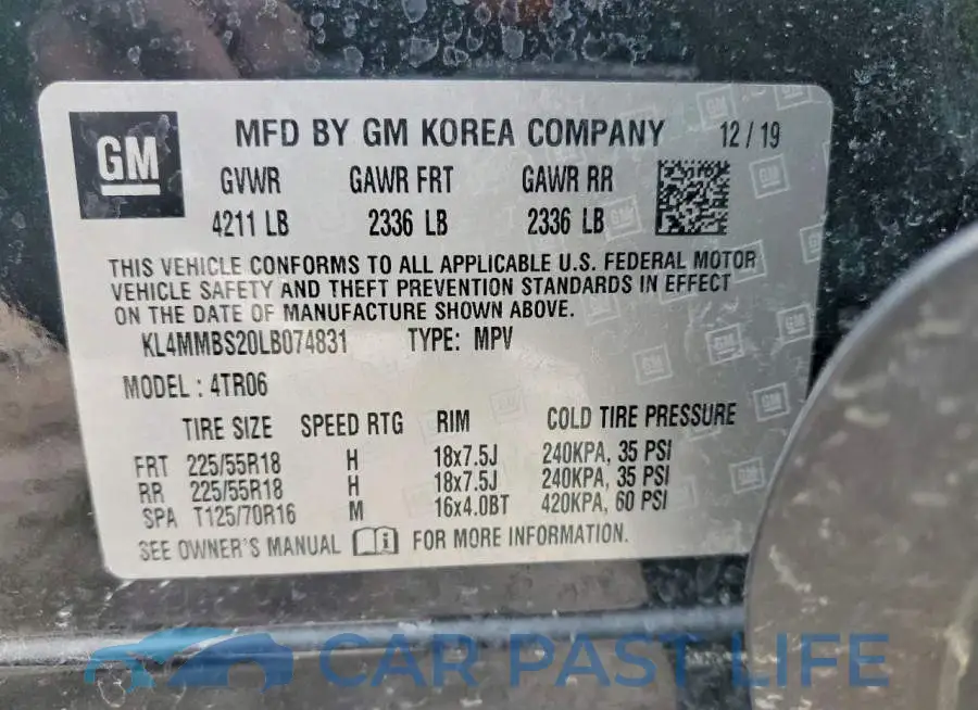 KL4MMBS20LB074831# 13