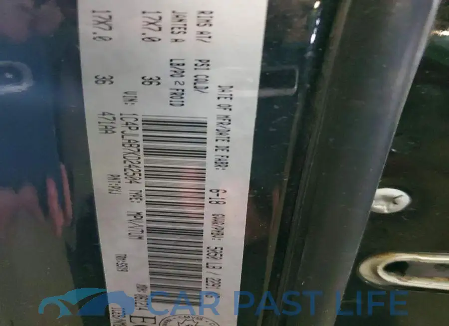 1C4PJLAB7KD242504# 13