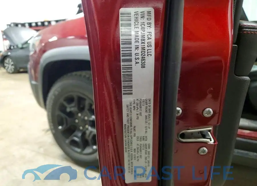1C4PJMBX1MD246308# 12
