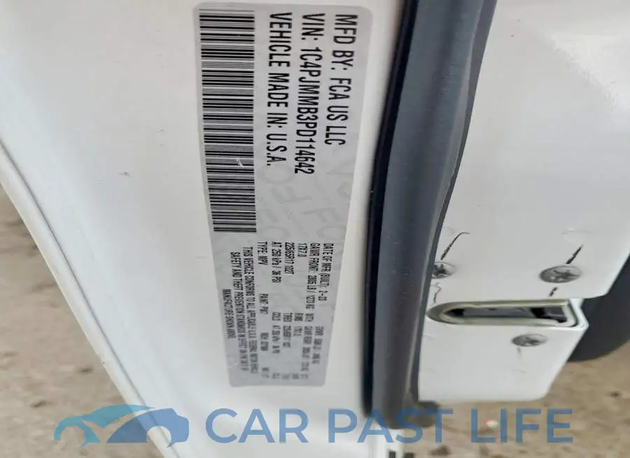 1C4PJMMB3PD114642# 13