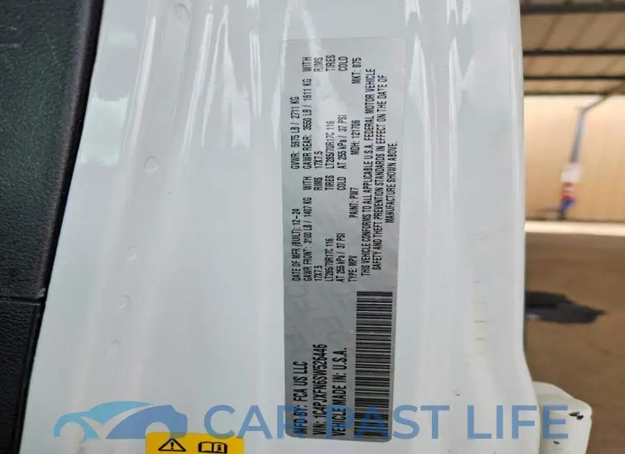 1C4PJXFN6SW526446# 12