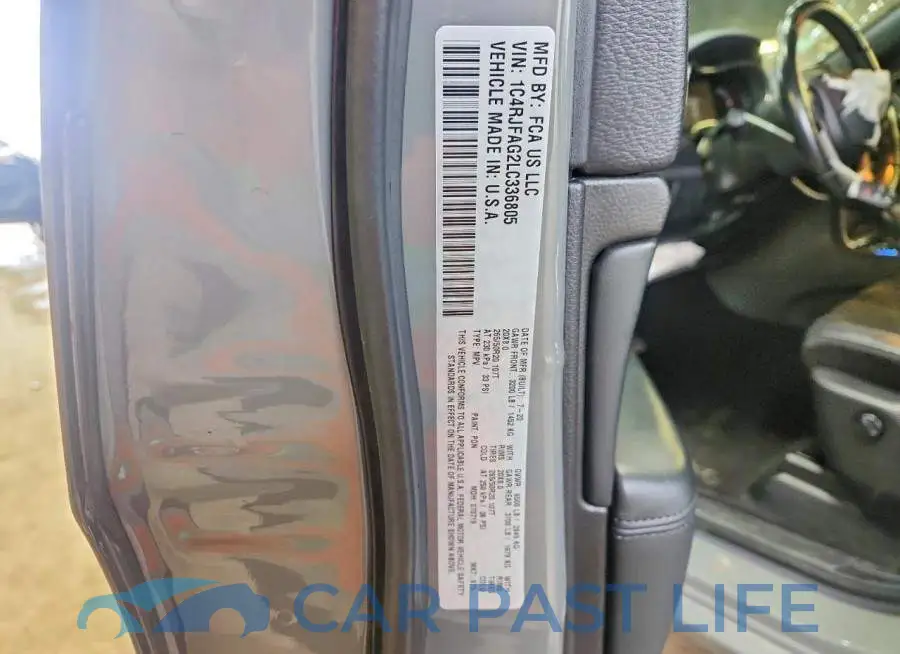 1C4RJFAG2LC336805# 13