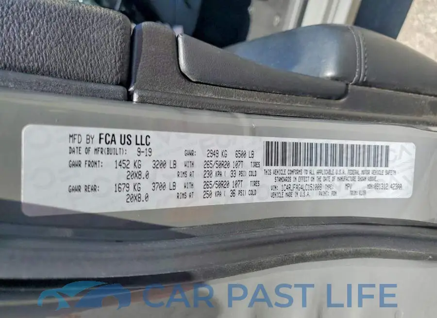 1C4RJFAG4LC151008# 13