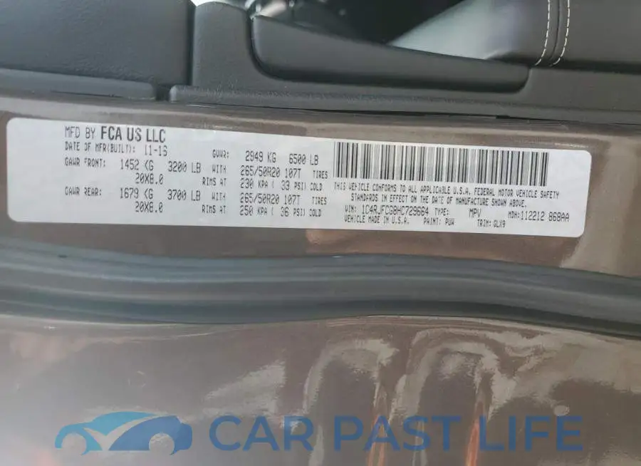 1C4RJFCG8HC729664# 13