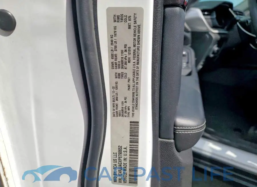 1C4RJJAGXP8790652# 13