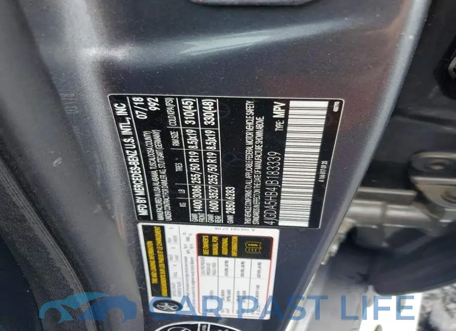 4JGDA5HB4JB183339# 12
