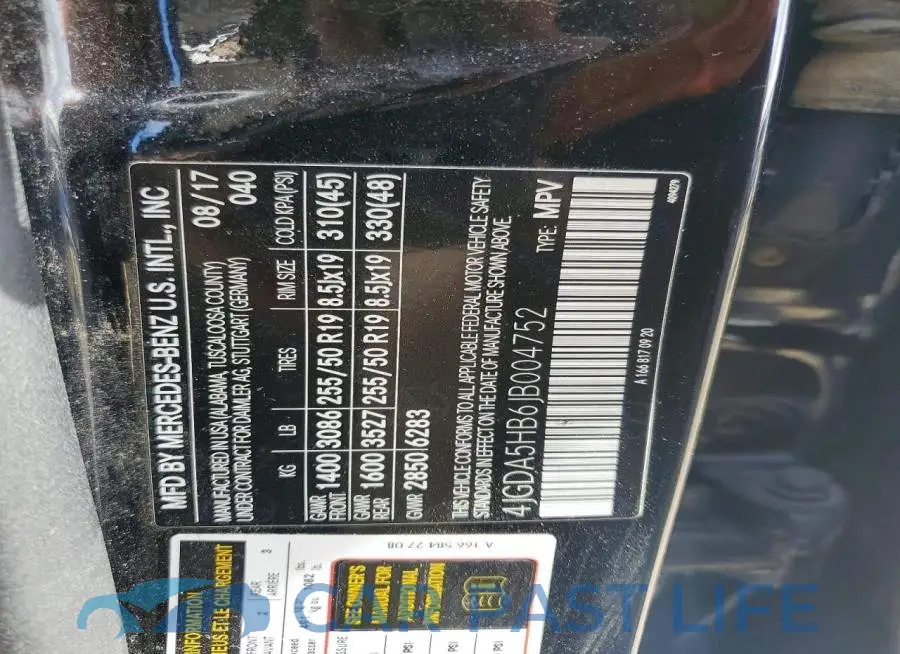 4JGDA5HB6JB004752# 13