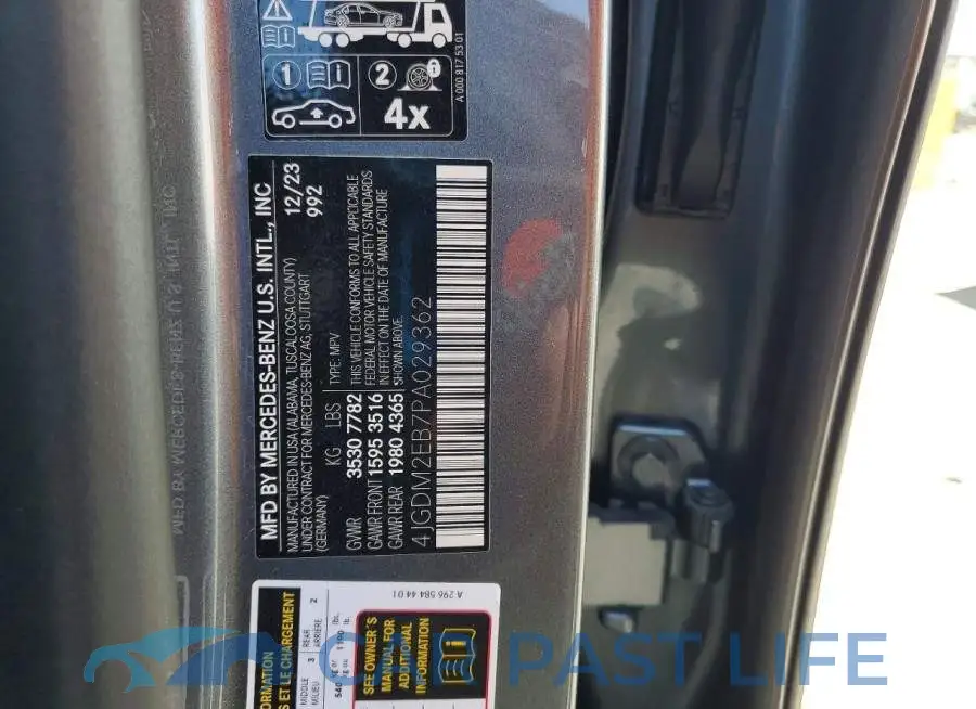 4JGDM2EB7PA029362# 13