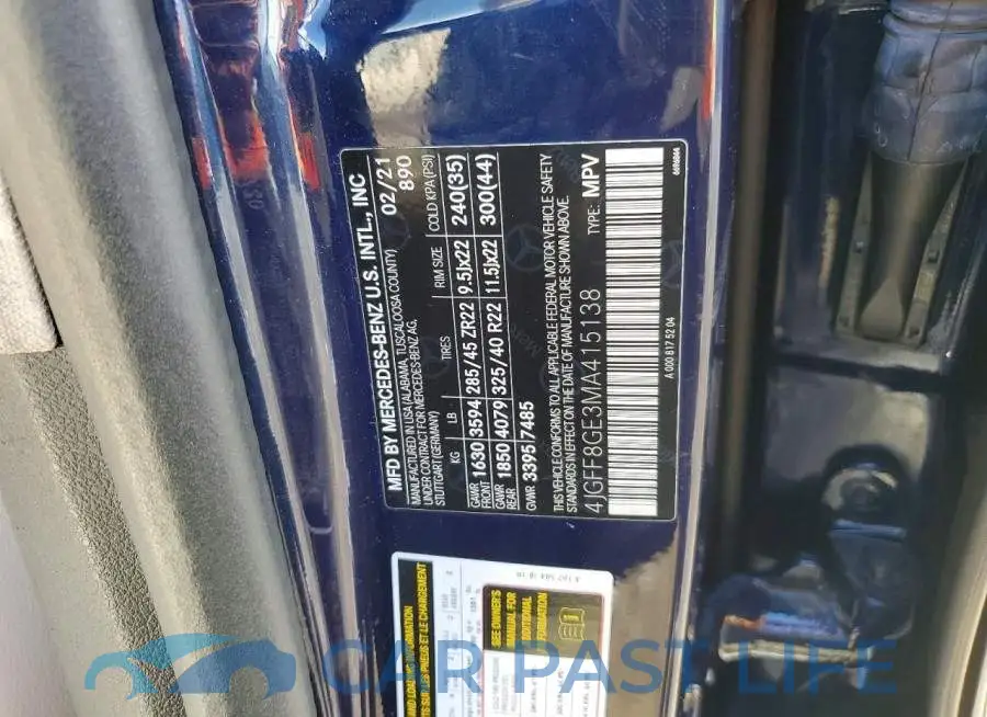 4JGFF8GE3MA415138# 13