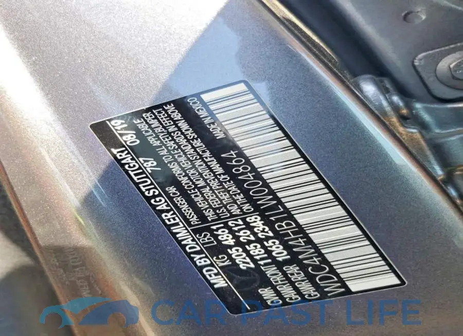 WDC4M4HB1LW004864# 14