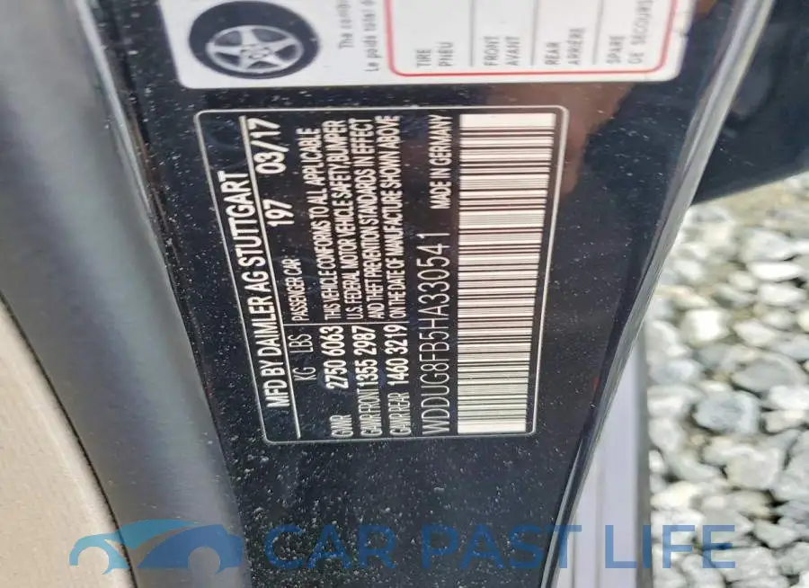 WDDUG8FB5HA330541# 12