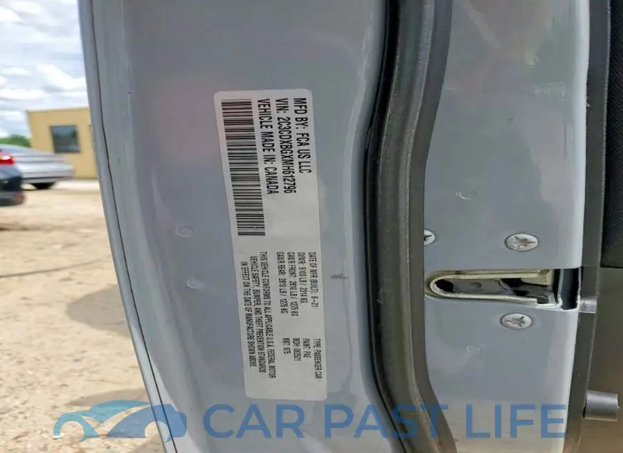 2C3CDXBGXMH612796# 12