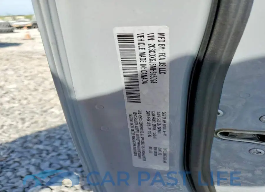 2C3CDXGJ6MH615098# 12