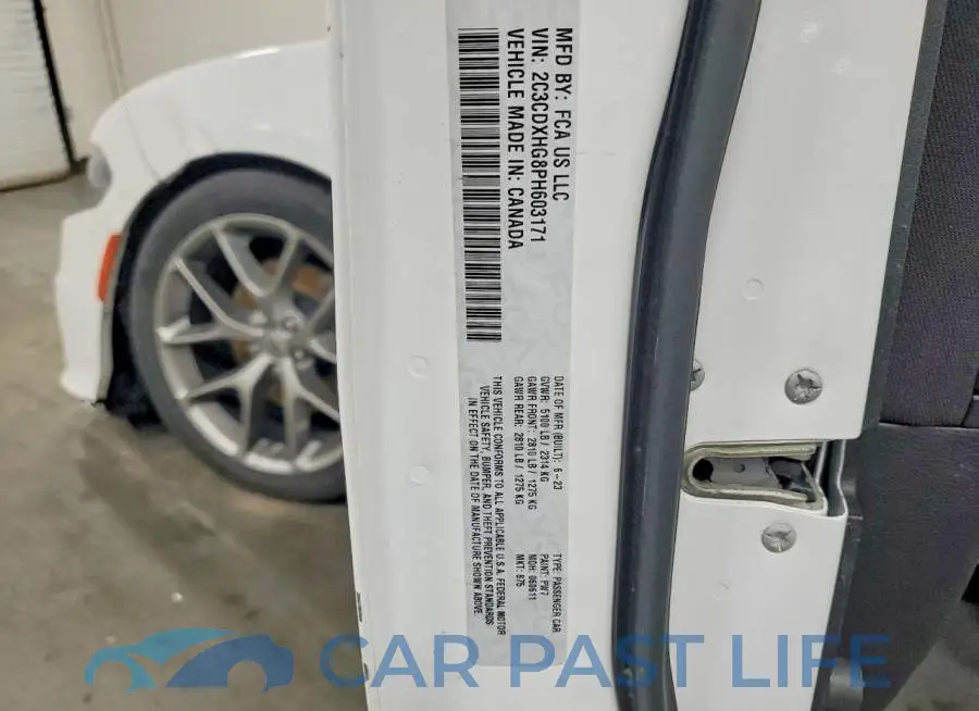 2C3CDXHG8PH603171# 13