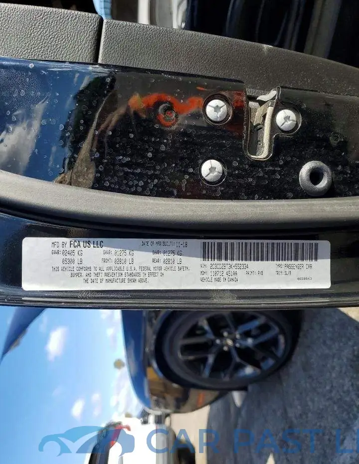 2C3CDZBT3KH552334# 12