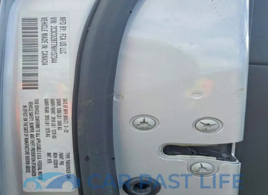 2C3CDZBT7NH137344# 12