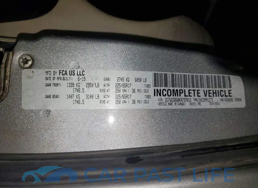 2C7WDGBG8KR727013# 14