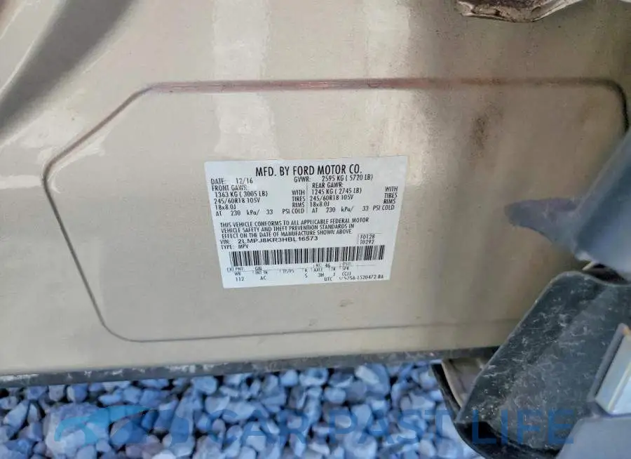 2LMPJ8KR3HBL16573# 13