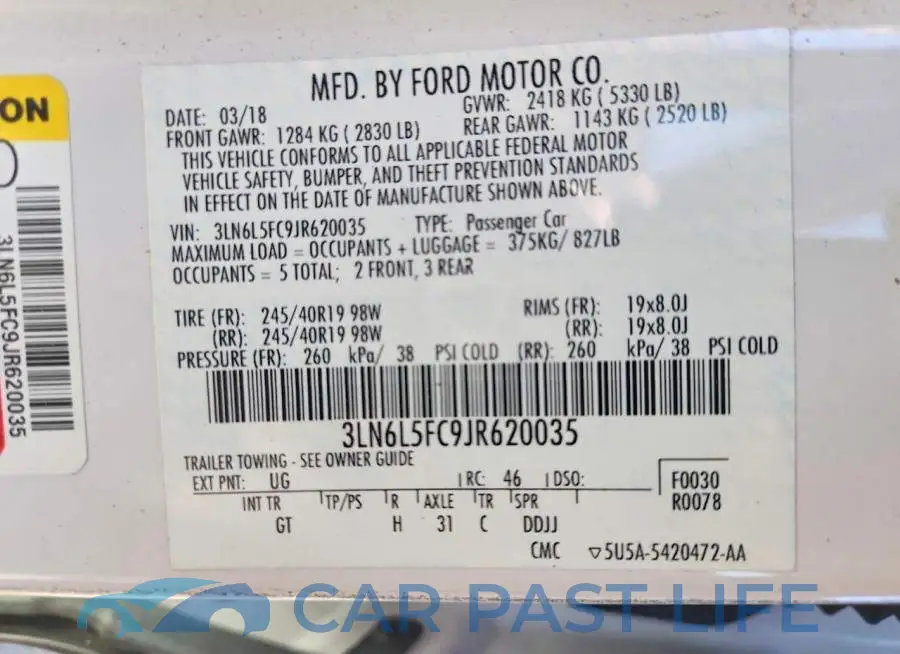 3LN6L5FC9JR620035# 12