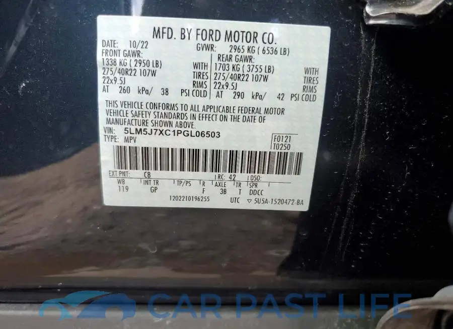 5LM5J7XC1PGL06503# 13