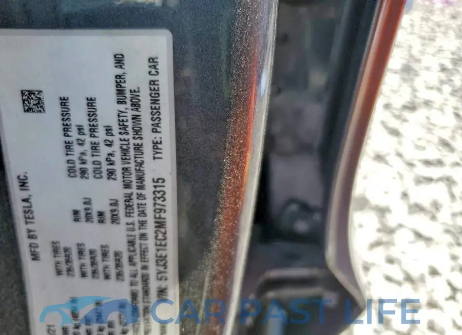 5YJ3E1EC2MF973315# 12