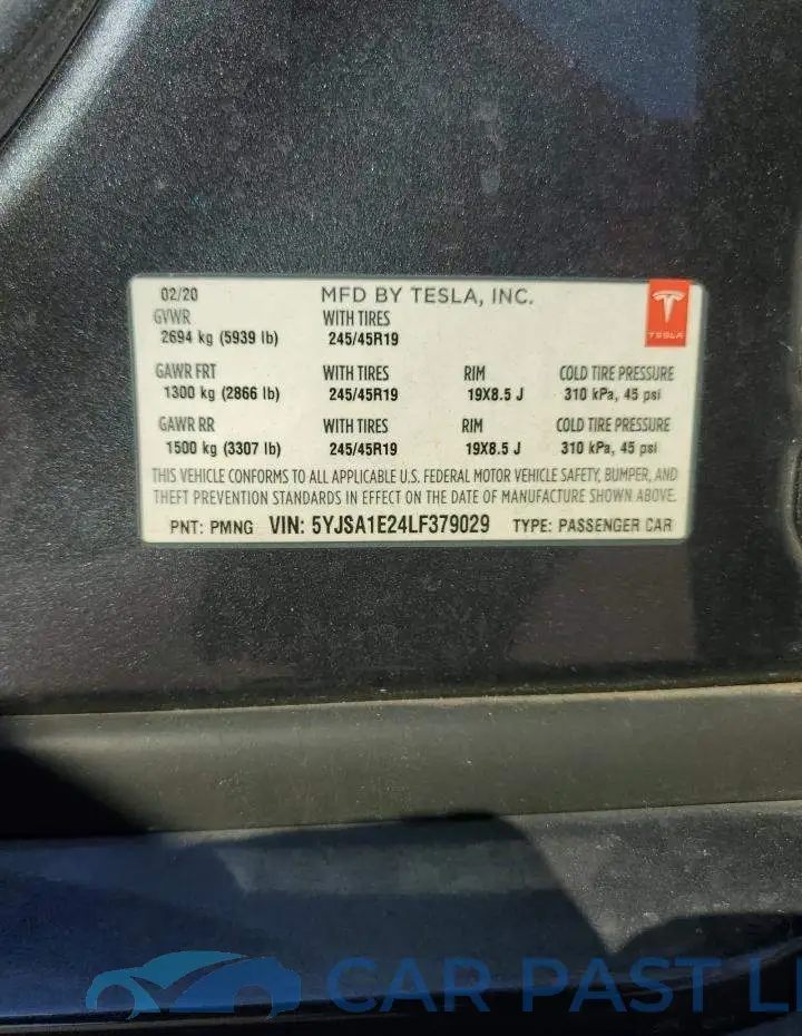 5YJSA1E24LF379029# 12