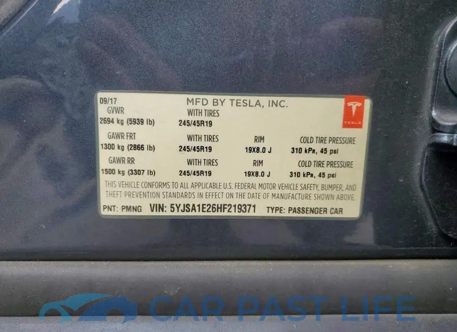 5YJSA1E26HF219371# 12