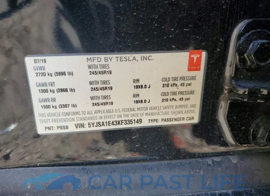 5YJSA1E43KF335149# 13
