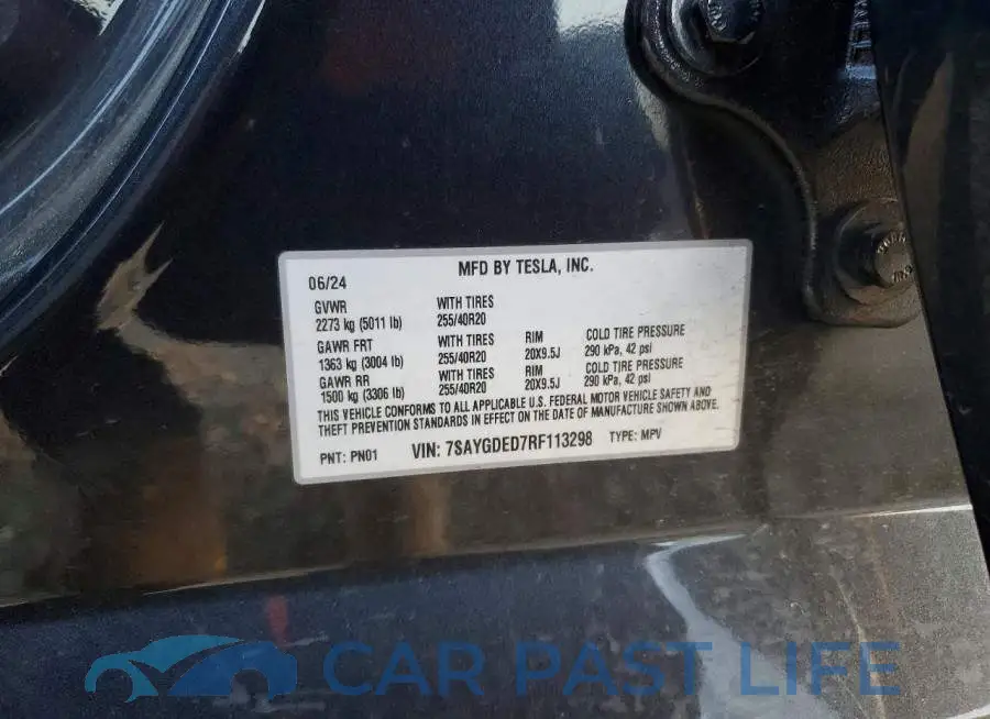 7SAYGDED7RF113298# 14