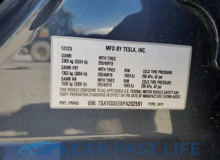 7SAYGDEE8PA202591# 14