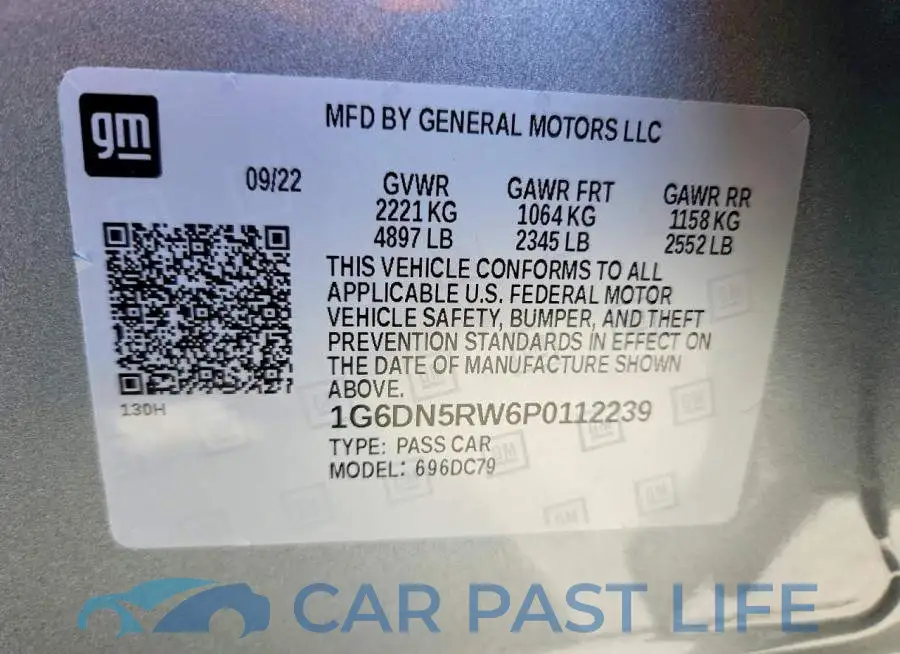 1G6DN5RW6P0112239# 13