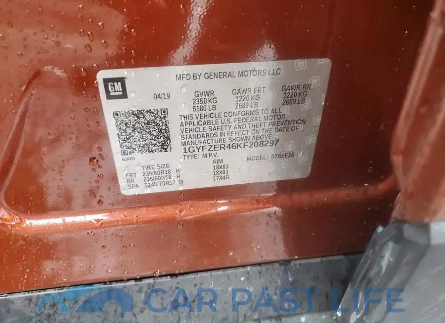 1GYFZER46KF208297# 13