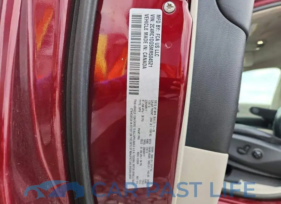 2C4RC1DG5MR504521# 13