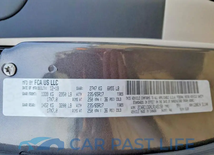 2C4RC1DGXLR145150# 13