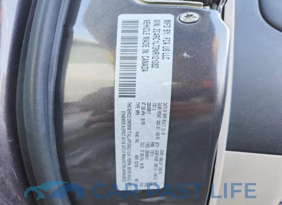 2C4RC1L73NR121082# 13
