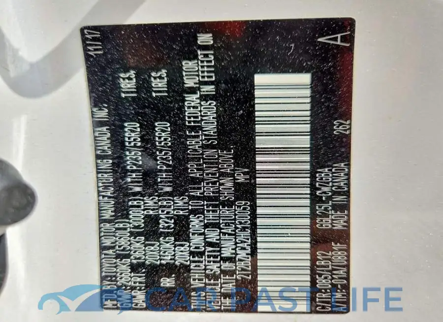 2T2BZMCA2HC130059# 14