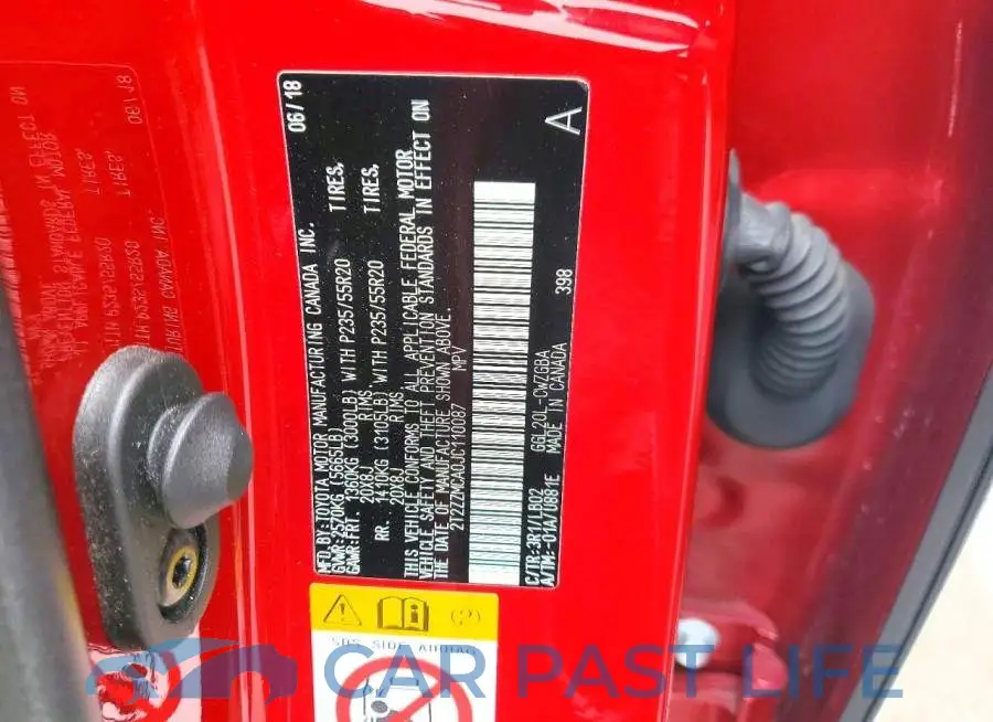 2T2ZZMCA0JC110087# 14