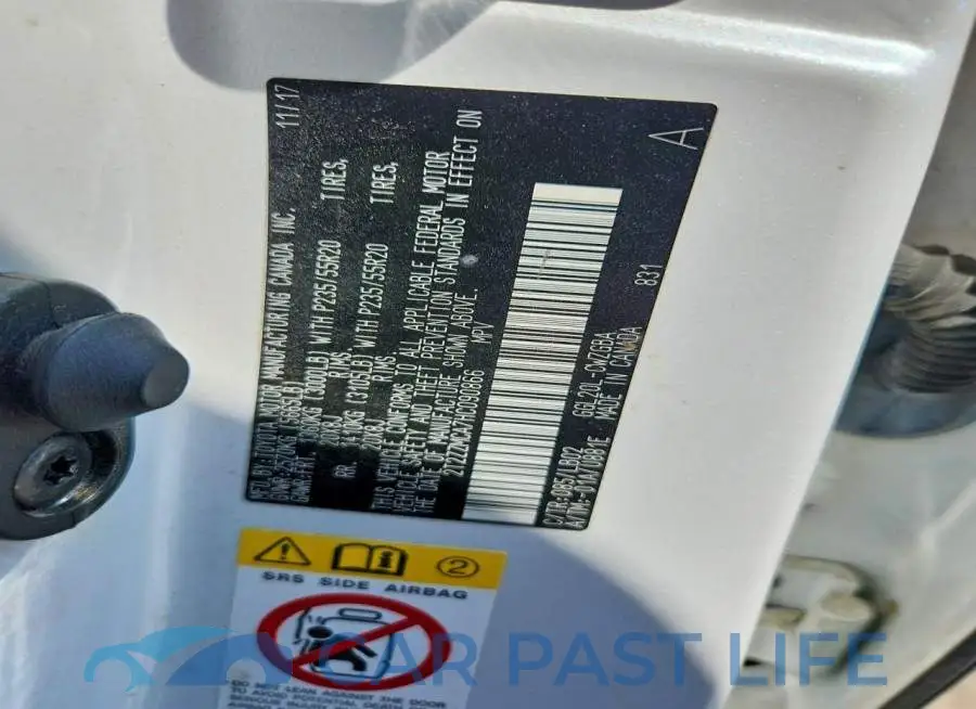 2T2ZZMCA7HC090866# 13