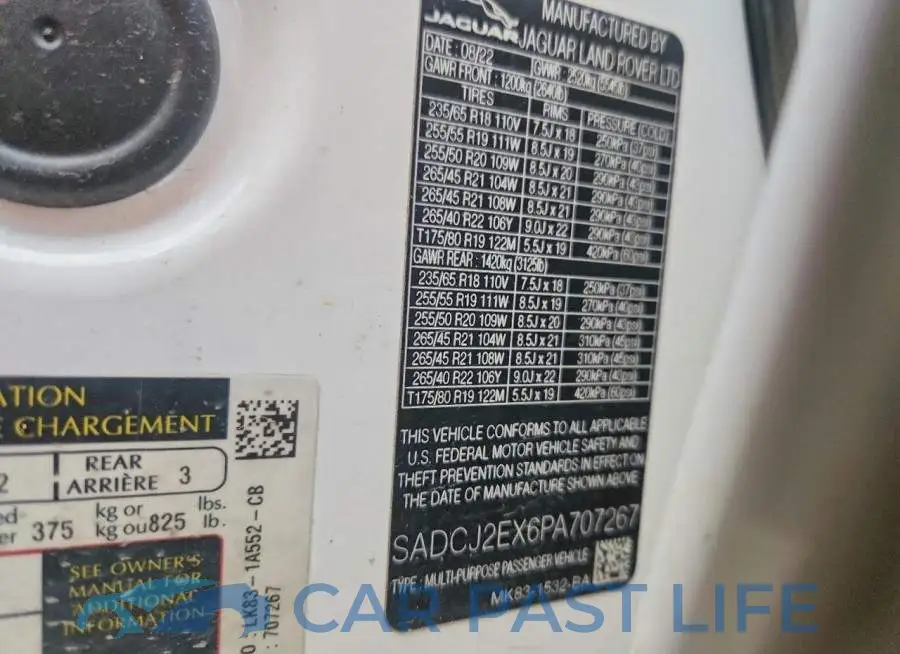 SADCJ2EX6PA707267# 13