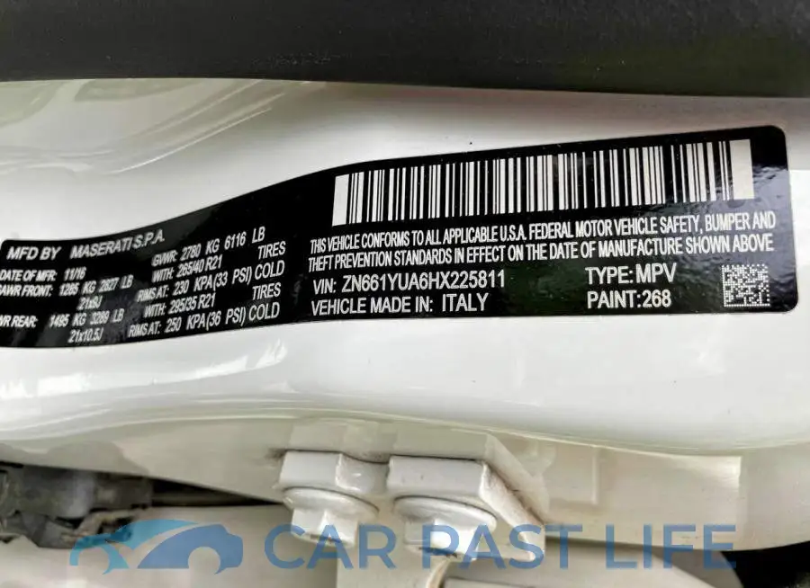 ZN661YUA6HX225811# 10