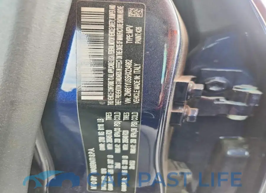 ZN661YUS5HX234962# 13